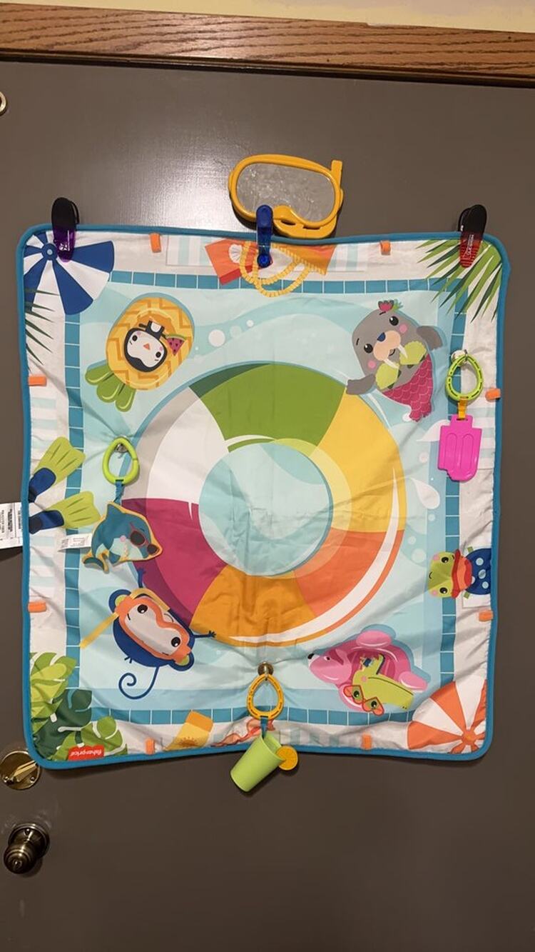 Fisher-Price Baby Activity Play Mat with Toys